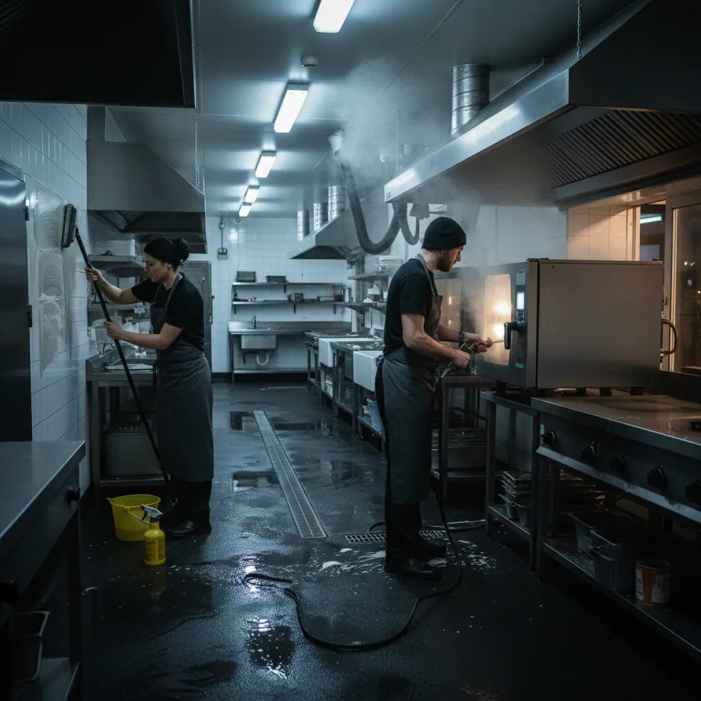Commercial kitchen cleaning in Middlesbrough