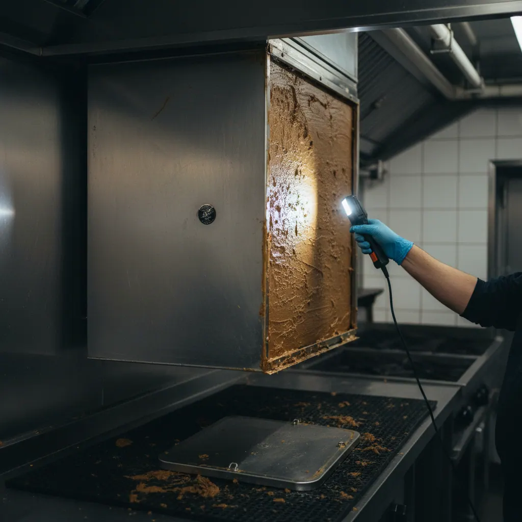 Kitchen extract cleaning in Belfast